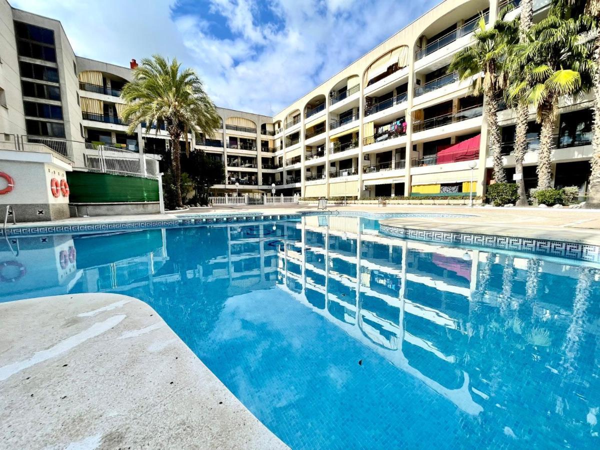 Apartemento Piscina Centro Calella 3 Min Playa Esterno foto