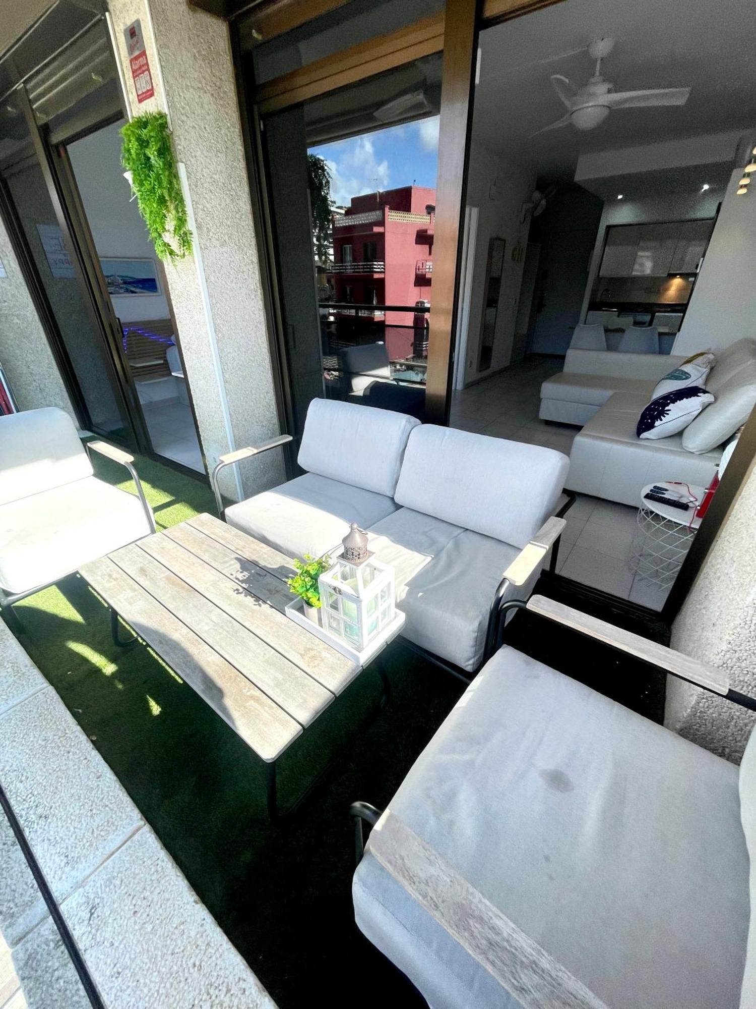Apartemento Piscina Centro Calella 3 Min Playa Esterno foto