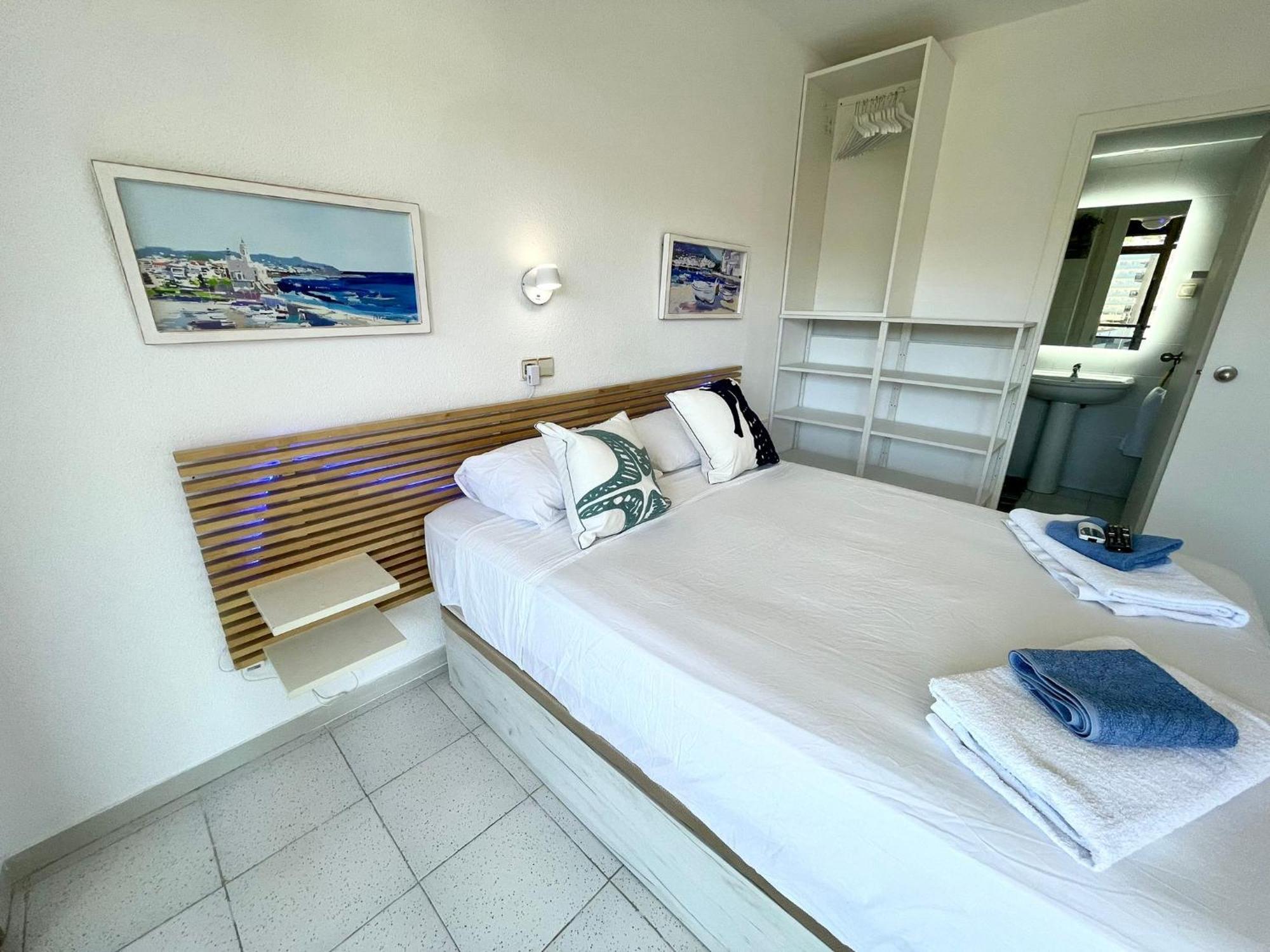 Apartemento Piscina Centro Calella 3 Min Playa Esterno foto