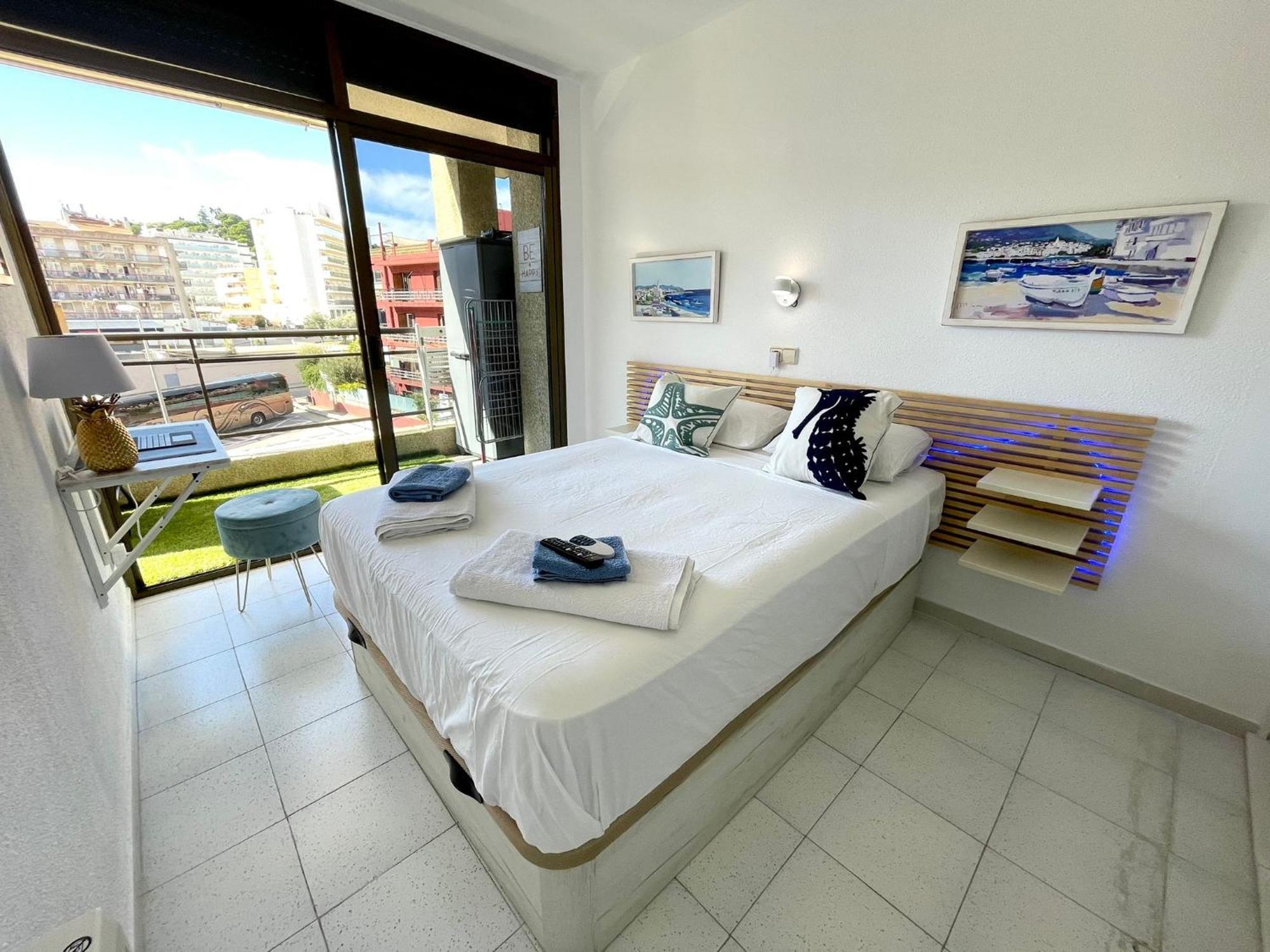 Apartemento Piscina Centro Calella 3 Min Playa Esterno foto