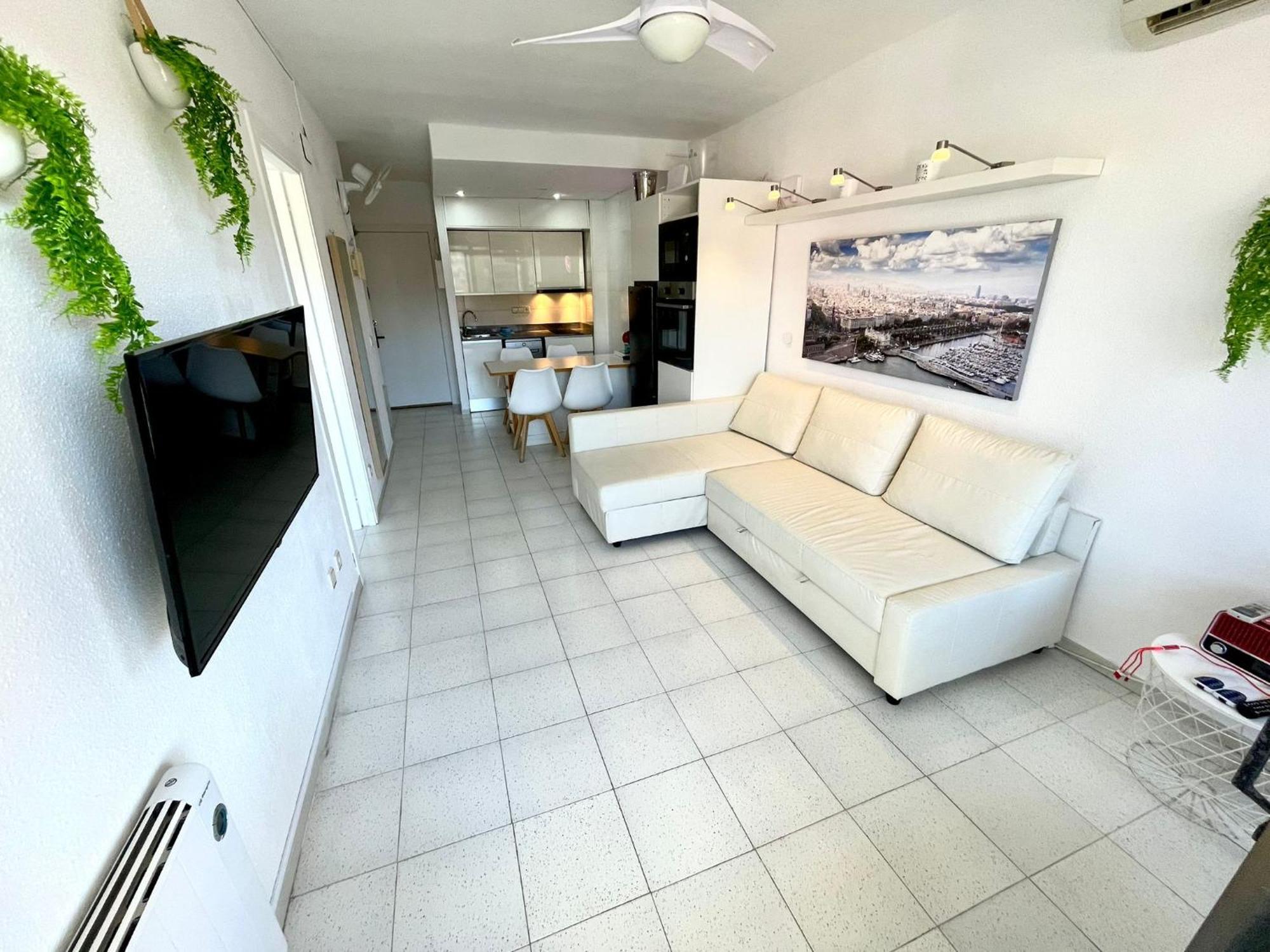 Apartemento Piscina Centro Calella 3 Min Playa Esterno foto
