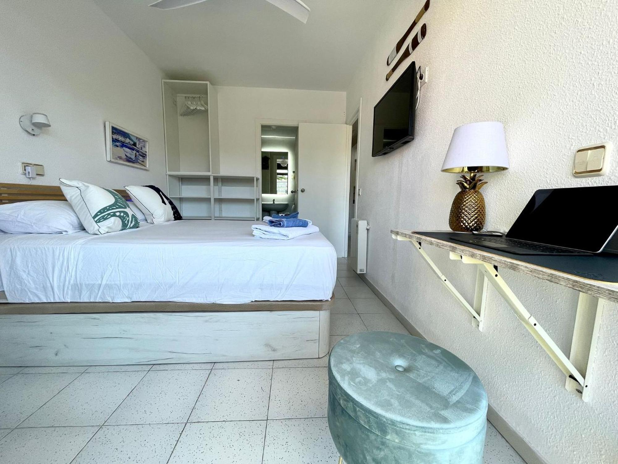 Apartemento Piscina Centro Calella 3 Min Playa Esterno foto